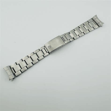 rolex 20mm 7836 folded oyster replacement bracelet|Genuine Rolex SS 20mm 7836 Folded Oyster 12 links 382 end.